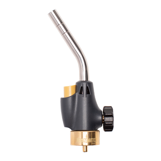 Bernzomatic WT2301 Manual De Instrucciones