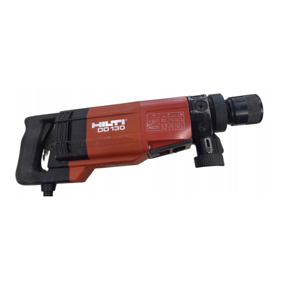 Hilti DD 130 Manual De Instrucciones