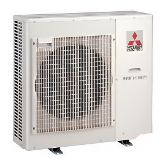 Mitsubishi Electric MXZ-4A80VA Manual Del Usuario
