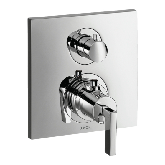 Hansgrohe Axor Starck 10720000 Manuales