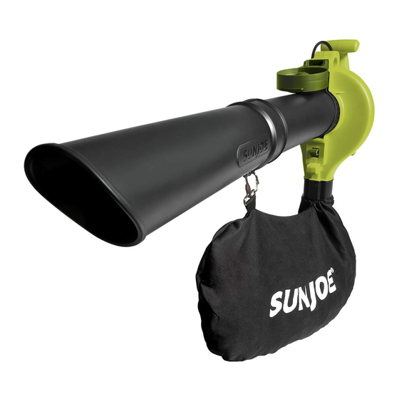 sunjoe blower joe SBJ603E Manual Del Operador