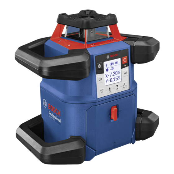 Bosch GRL 600 CHV Professional Manual Original