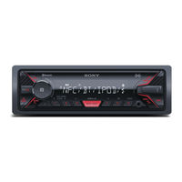Sony DSX-A400BT Manual Del Usuario