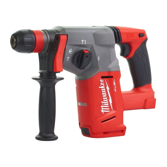 Milwaukee M18 FUEL SDS PLUS Manual Del Operador