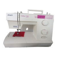 Pfaff hobby 1132 Instrucciones Para El Manejo