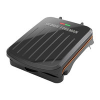 George Foreman GRS040 Serie Manual De Uso Y Cuidado