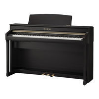Kawai Concert Artist CA58 Manual De Usuario