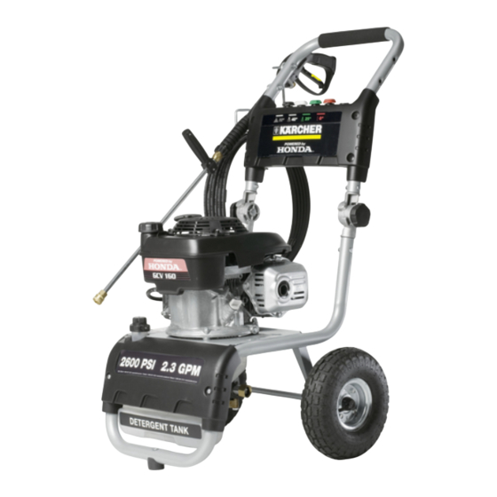 Kärcher G 2600 VH Manual De Instrucciones