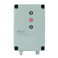 Nice NDCC2200 Instrucciones Y Advertencias Para La Instalación Y El Uso