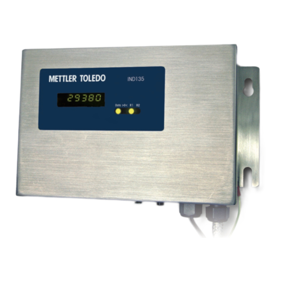 Mettler Toledo IND135 Guia De Instalacion