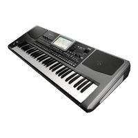 Korg PA900 Manual Del Usuario