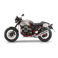 MOTO GUZZI V7 II Stone Manual De Instrucciones