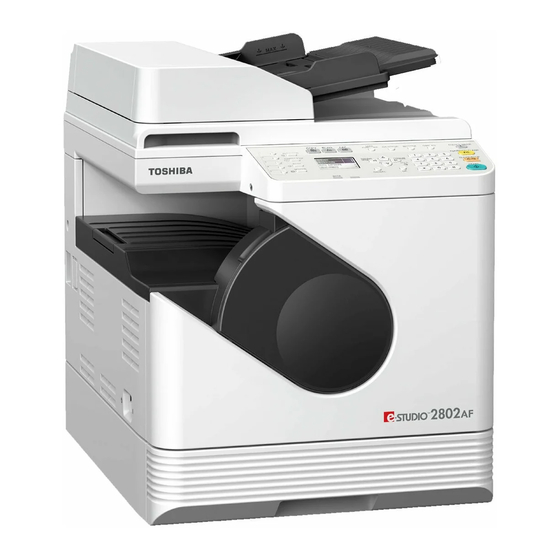 Toshiba e-STUDIO2802AM Manuales