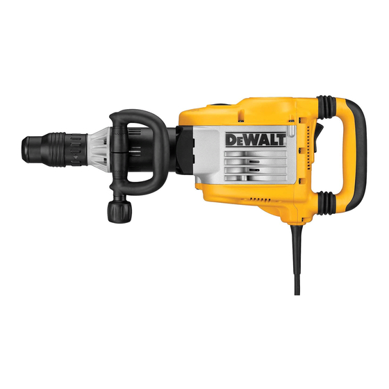 DeWalt D25899 Manual De Instrucciones