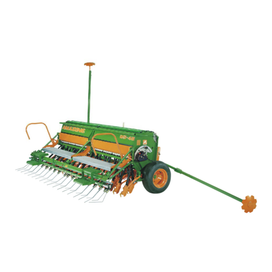 Amazone D9 - 25 Special Instrucciones De Servicio