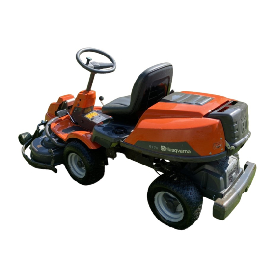 Husqvarna Rider 175 Manual De Instrucciones