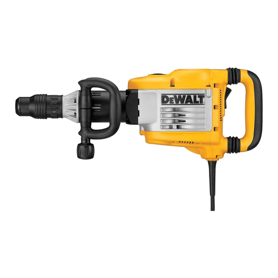 DeWalt D25899 Manual De Instrucciones