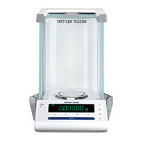 Mettler Toledo MS Serie Manual De Referencia