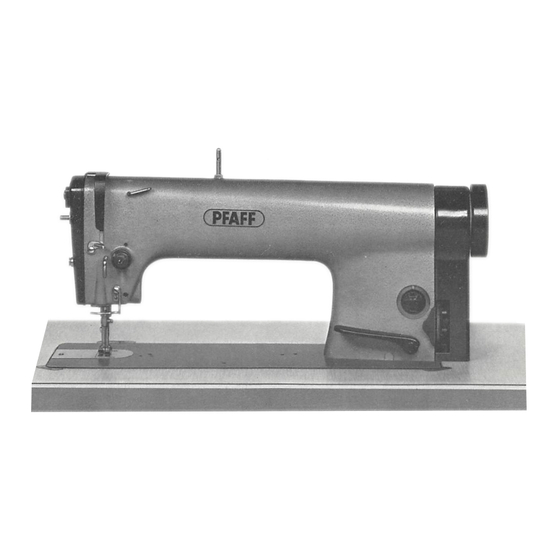 Pfaff 461 Instrucciones De Servicio