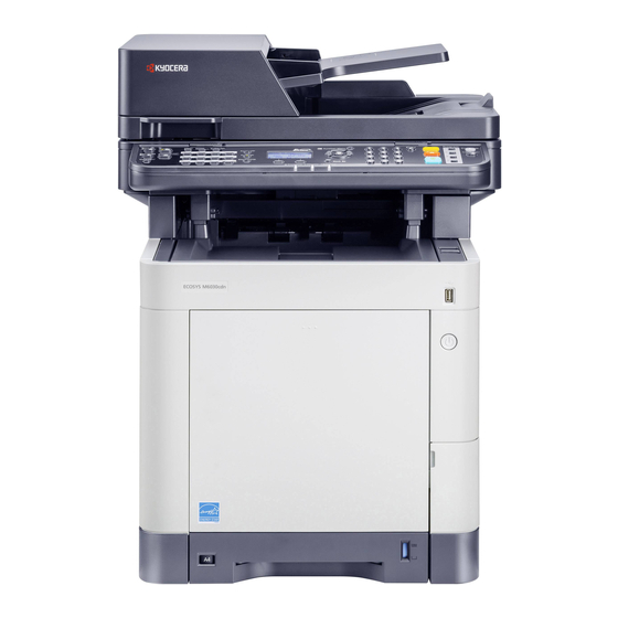 Kyocera ECOSYS M6530cdn Guía De Uso