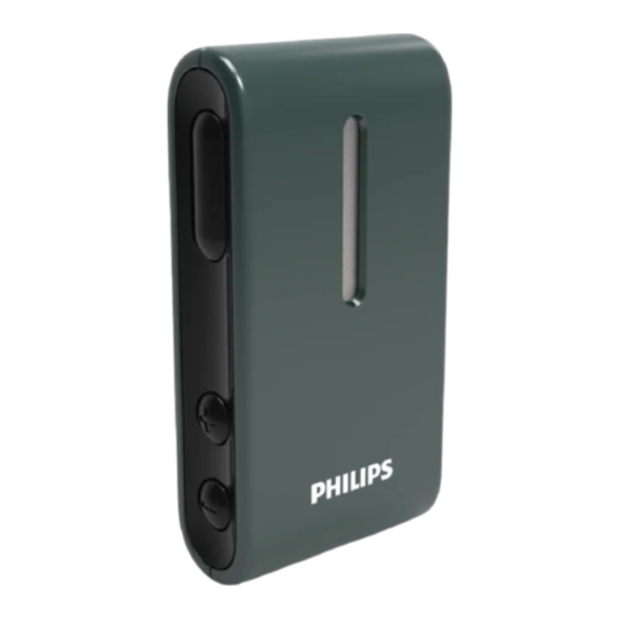 Philips HearLink AudioClip HEA6000 Manuales