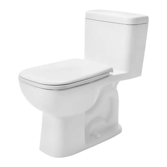 DURAVIT D-Code Serie Instrucciones De Montaje