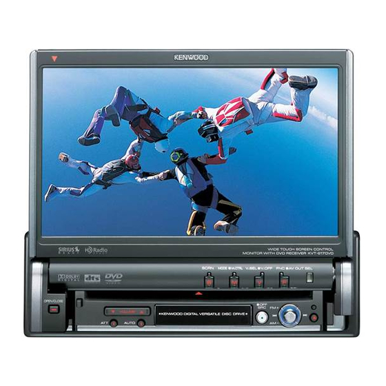 Kenwood KVT-617DVD Manual De Instrucciones