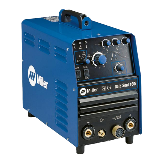 Miller Gold Seal 160 i Manual Del Operador