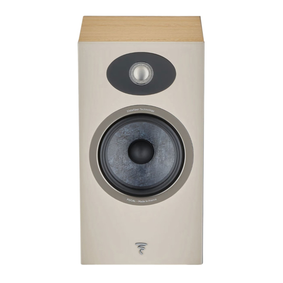 Focal THEVA N1 Manual Del Uso