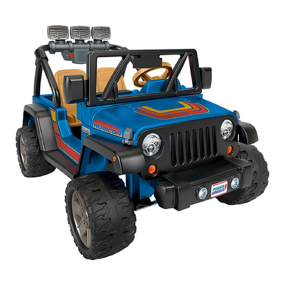 Power Wheels HLB02 Manual Del Usuario
