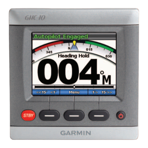 Garmin GHC 10 Manual Del Usuario