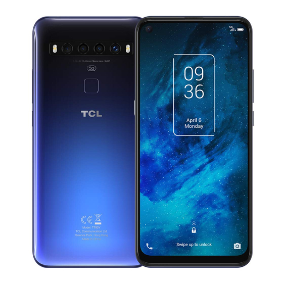 TCL 10 5G Manual De Instrucciones