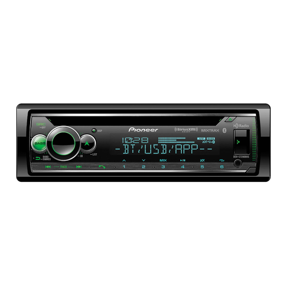 Pioneer DEH-S7200BHS Manual De Operación
