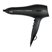 Taurus Fashion Professional 2100 Ionic Manual De Instrucciones