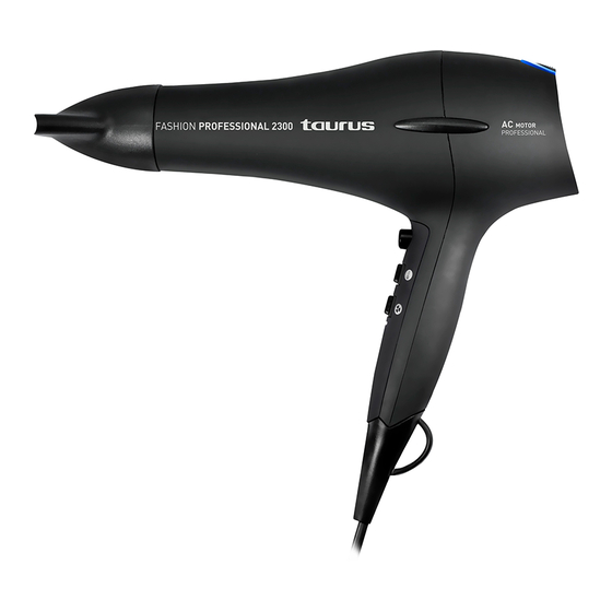 Taurus Fashion Professional 2100 Manual De Instrucciones