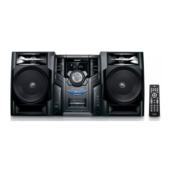 Philips FWM206 Manual De Usuario