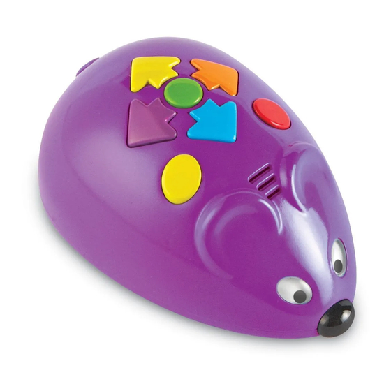 Learning Resources Code &Go Robot Mouse Manuales