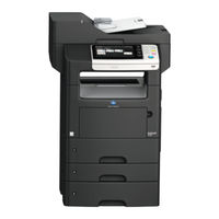 Konica Minolta bizhub 4750 Guía Rápida