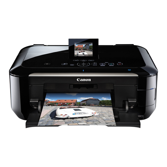 Canon PIXMA MG6220 Serie Guía De Inicio