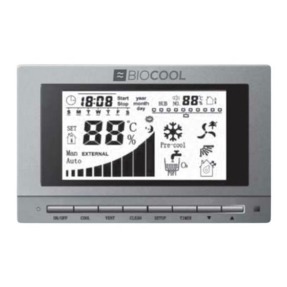 BioCool BIO Serie Manual De Control