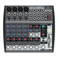 Behringer XENYX 1202FX Guia De Inicio Rapido