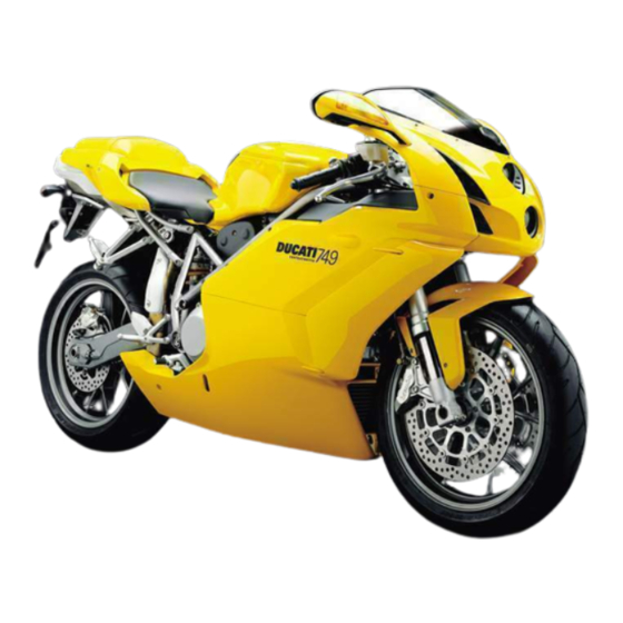 Ducati 749 Manuales