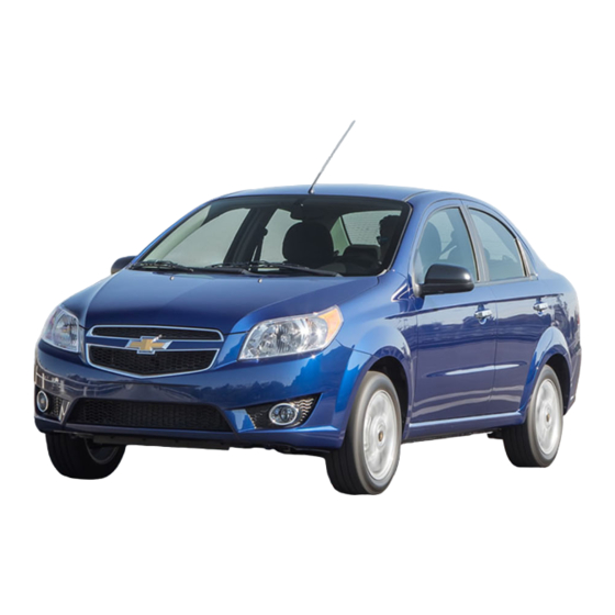 Chevrolet Aveo 2018 Manual Del Propietário