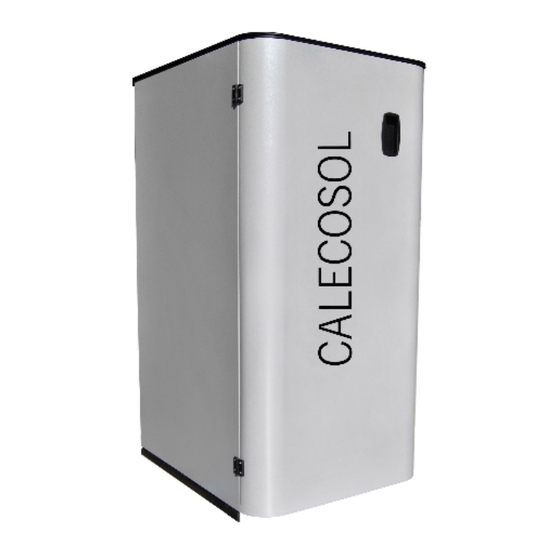 Calecosol C25 Instrucciones Para Uso, Instalación Y Mantenimiento