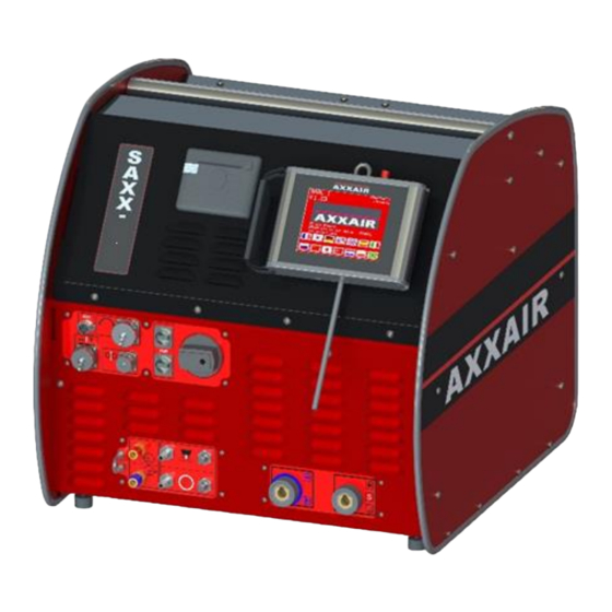 AXXAIR SAXX-210 Instrucciones Originales
