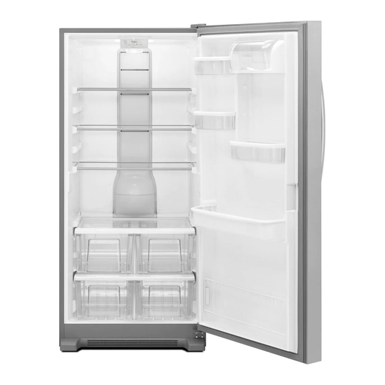 Whirlpool WSR57R18DM Hoja De Instrucciones