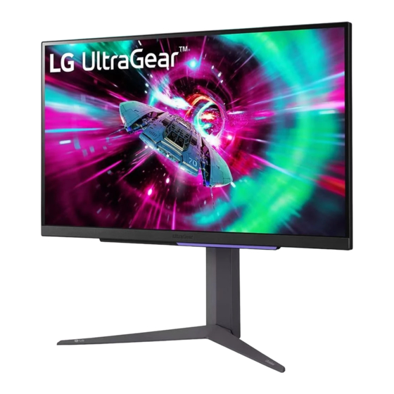 LG UltraGear 27GR93U Manual De Usuario