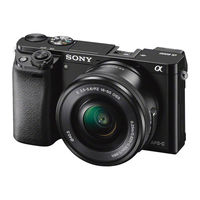 Sony ILCE-6000 Manual De Instrucciones