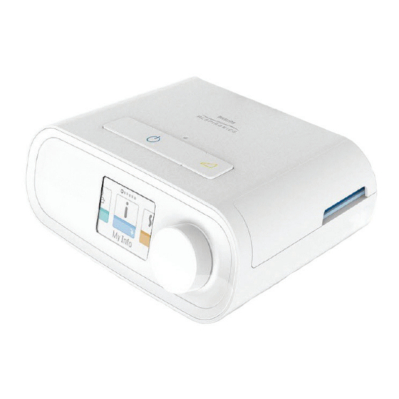 Philips Respironics DreamStation CPAP Manuales