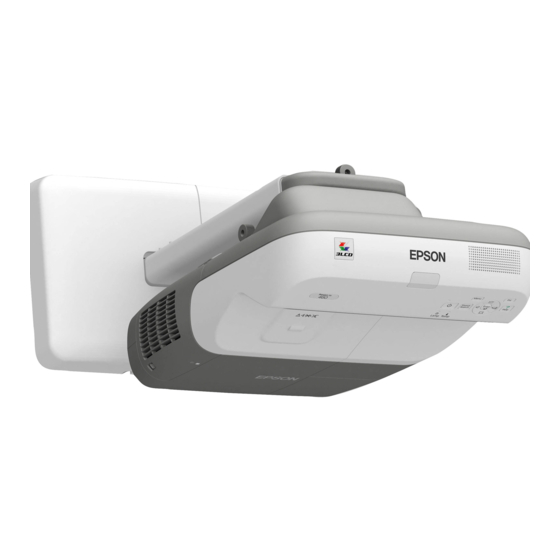 Epson BrightLink 450Wi Guía De Referencia Rápida